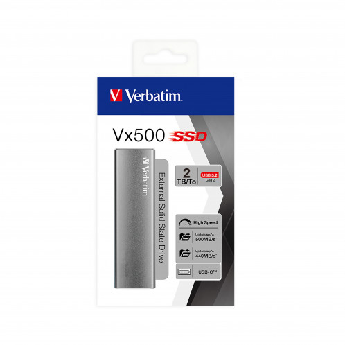 Verbatim Store n Go Vx500 2TB SSD USB 3.1 47454 853260-09