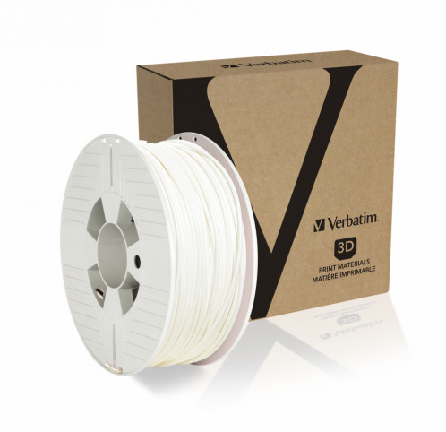 Verbatim 3D Printer Filament PLA 2,85 mm 1 kg blanc 526136-03