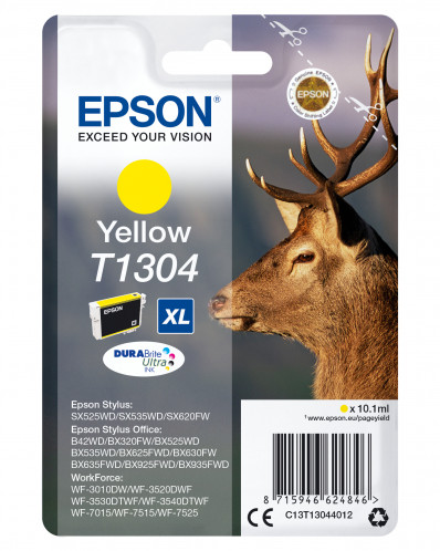 Epson jaune DURABrite T 130 T 1304 267647-03