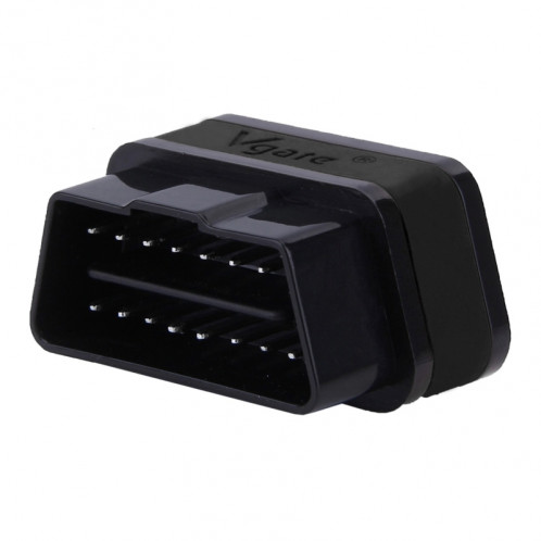 Vgate iCar II Super Mini ELM327 OBDII Outil de scanner de voiture Bluetooth V3.0, système d'exploitation compatible Android, prise en charge de tous les protocoles OBDII (noir) SV456A-06