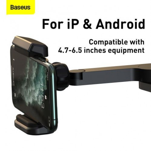 Baseus Car Mount Wireless Charger Energy Storage Backseat phone holder 15W Black (WXHZ-01) DA690844-018