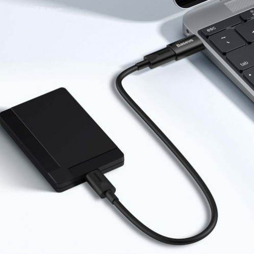 Baseus Converter Ingenuity Series Mini OTG Adaptor USB-A 3.1 Male to Type-C Female Black (ZJJQ000101) DA282273-015