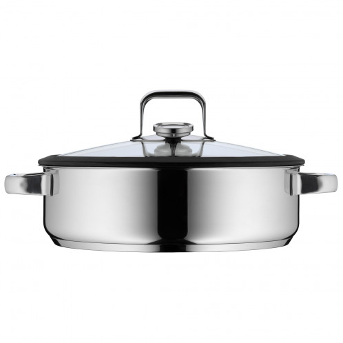 WMF Vitalis Cuiser-Vapeur avec Couvercle en verre 28cm 504800-011