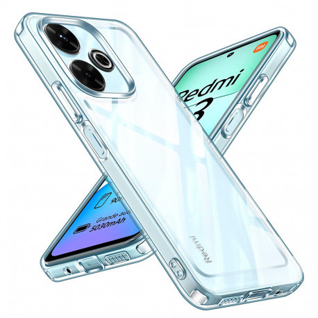 Coque Silicone Pour Xiaomi Redmi 13X (0.5mm, Transparent) Compatible Bulk 404191-01