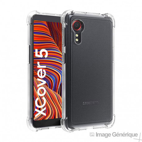 Coque Silicone Pour Samsung Galaxy Xcover 7 (0.5mm, Transparent) En Vrac 287640-01