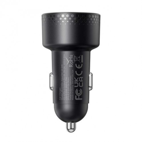 Joyroom Car Charger with Digital Display, U+C, QC 3.0, PD, 70W, Black (JR-CCD02) DO697526-017