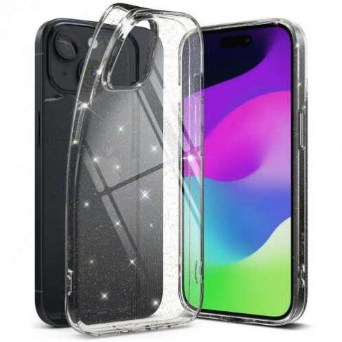 Ringke iPhone 15 Case Slim Glitter Clear DI546774-09