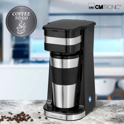 Clatronic KA 3733 Coffee to go T Machine à café 1 tasse 771276-06