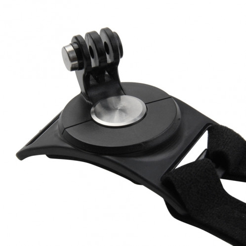 PULUZ 3 en 1 Bracelet à pied de poignet Bracelet à 360 degrés pour GoPro HERO5 / 4/3 + / 3/2/1 (Noir) SP178B3-00