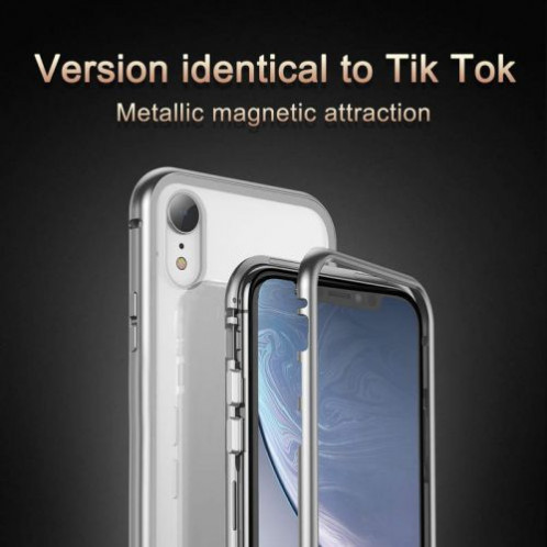 Baseus iPhone Xr case Magnetite hardware Silver (WIAPIPH61-CS0S) DA030781-07