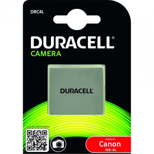 Duracell Li-Ion 720 mAh pour Canon NB-4L 292084-06