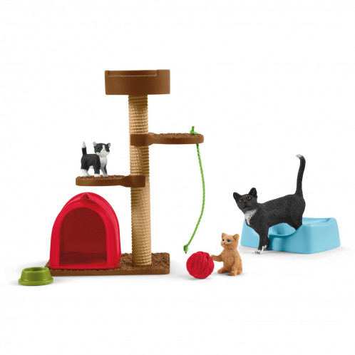 Schleich Vie à la ferme 42501 Jeux pour chats adorables 488287-011