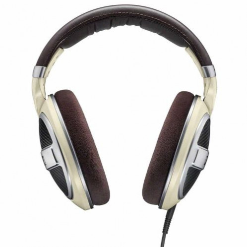 Sennheiser HD 599 Over-Ear Headphones with Detachable Cables, Ivory/ Brown EU DE11200821-04