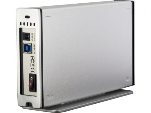 Boîtier disque dur 3,5" USB 3.0 et USB-C Storeva SilverDrive U3 BOISRV0032N-04