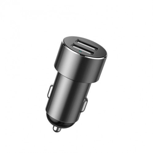 Baseus Car charger One to Two Cigarette Lighter(dual lighter 80W+dual USB 3.1A) Black (CRDYQ-01) DA716806-013