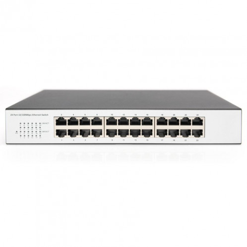 DIGITUS 24-Port Fast Ethernet Switch, Unmanaged 779872-06
