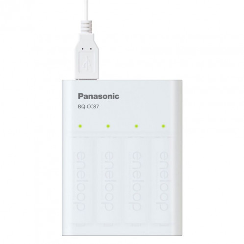 Panasonic Eneloop Smart Plus USB Travel Charger BQ-CC87 sans Akku 762715-04