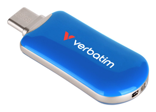Verbatim Plectra blue 256GB USB-C Flash Drive 30234 165995-05