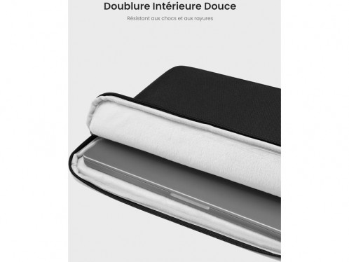 Housse pour MacBook Pro 14" Noir tomtoc Light Sleeve SACTMT0009-04