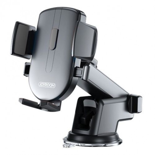 Joyroom Car Mount Clamp Holder (Dashboard and Windshield Version) with Extendable Arm, 210 rotation, 4-6.7 inch, Black (JR-OK3) DO239976-02
