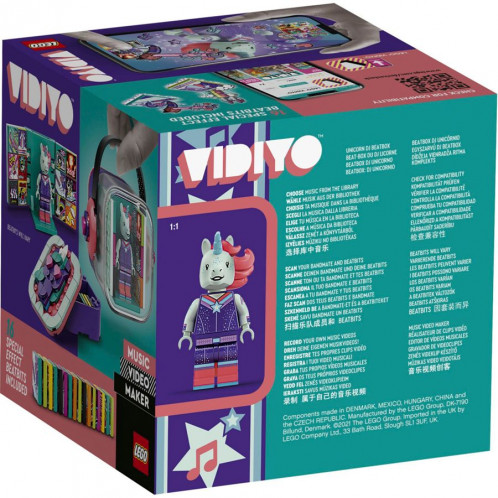 LEGO VIDIYO 43106 Unicorn DJ BeatBox 589843-06