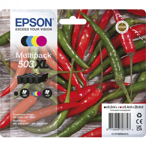 Epson Multipack BK/C/M/Y 503 XL T 09R6 757619-04