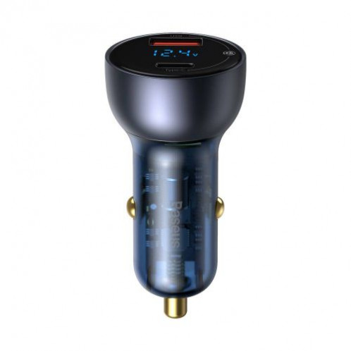 Baseus Car Charger Set Particular Digital Display PPS QC U+C (60W C+C cable 1m) 45W Black TZCCKX-0G DA1527663-016