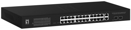 LevelOne GEP-2841 28-Port Smart Gigabit PoE Switch 884676-02