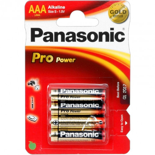 60x4 Panasonic Pro Power LR 03 Micro AAA PU Master box 406959-02