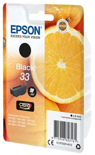 Epson noir Claria Premium 33 T 3331 268116-05