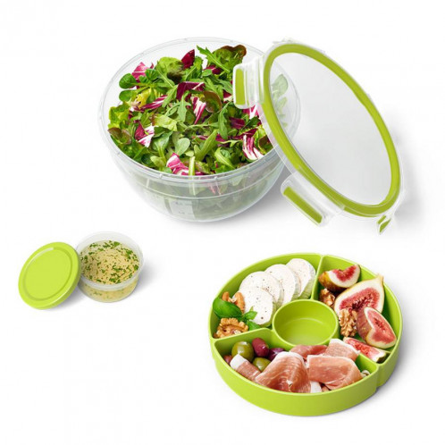 EMSA Clip&Go Boîte à salade 2,6 L 748379-08