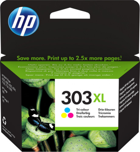 HP T6N03AE 3 couleurs N° 303 XL 352291-02