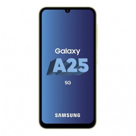 Samsung A256B/DSN Galaxy A25 5G (Double Sim 6.5'' 128 Go, 6 Go RAM) Jaune 0A256-6/128_YEL-010