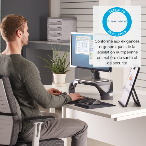 Fellowes Smart Suites Socle pour moniteur 369427-07