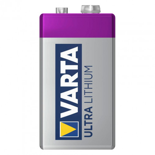 10x1 Varta Ultra Lithium Bloc 9V 6LR61 494746-02