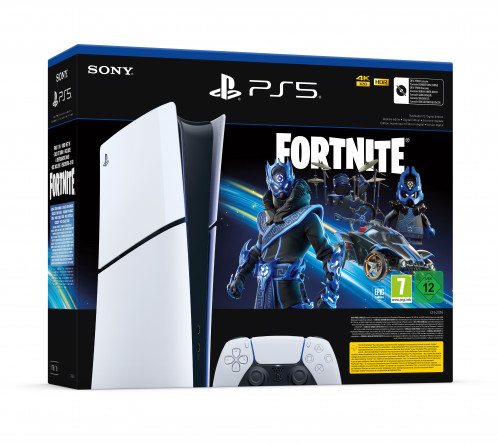 Sony Playstation 5 Slim Digital Fortnite Cobald Star Bundle 123918-05