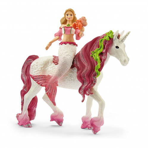 Schleich bayala 70593 Sirène Feya sur licorne de mer 533374-05