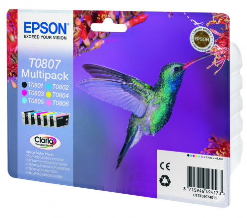 Epson CLARIA Multipack T 080 T 0807 529102-03