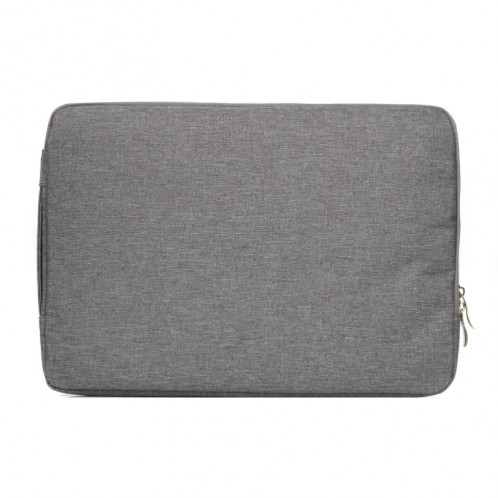 15.4 pouces Universal Fashion Soft Laptop Denim Bags Portable Zipper Sacoche pour ordinateur portable pour ordinateur portable pour MacBook Air / Pro, Lenovo et autres ordinateurs portables, taille: 39.2x28.5x2cm (Gris) S1012H-08