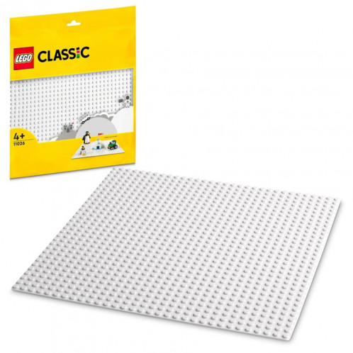 LEGO Classic 11026 Plaque de construction blanche 688788-06