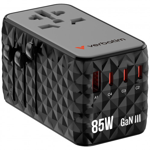 Verbatim Charge´n´Travel Diamond 85W câble retr. CNT-02 32127 113978-09
