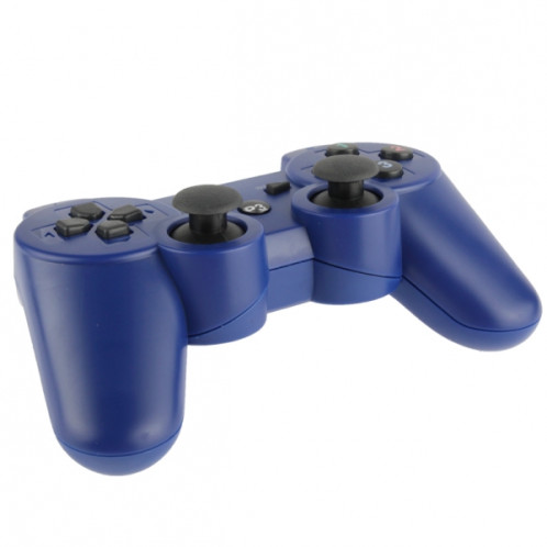 Contrôleur sans fil Double Shock III, Manette Sans Fil Double Shock III pour Sony PS3, action vibration (bleu) SC590L-00