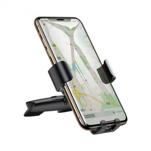 Baseus Car Mount Metal Age Gravity Phone holder (CD Version) Black (SUYL-J01) DA590465-09
