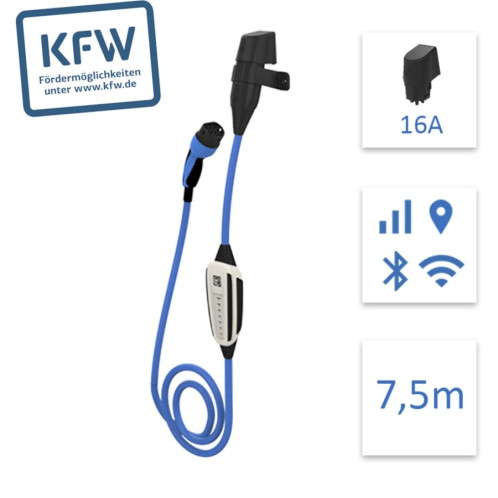 NRGkick Fix Select 7.5m GSM/WLAN syst.verrouillage, prise mur.16A 747434-06