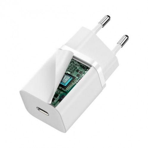 Baseus Travel Charger Super Si 1C Quick Charger PD 30W EU White (CCSUP-J02) DA823520-016
