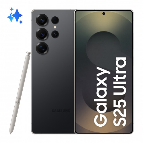 Samsung S938 Galaxy S25 Ultra (6.9", 256 Go, 12 Go RAM) Noir S938-12/256_BLK-09