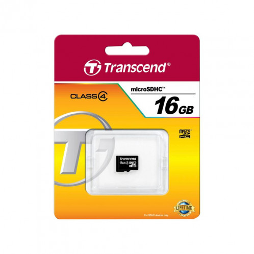 Transcend microSDHC 16GB Class 4 487529-02