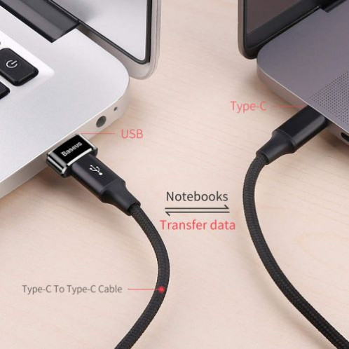 Baseus Converter USB Male To Type-C Female Black (CAAOTG-01) DA151311-09