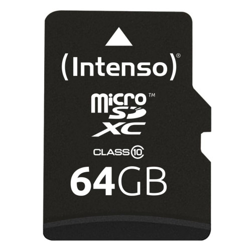 Intenso microSDXC 64GB C10 avec adapt. 405953-04