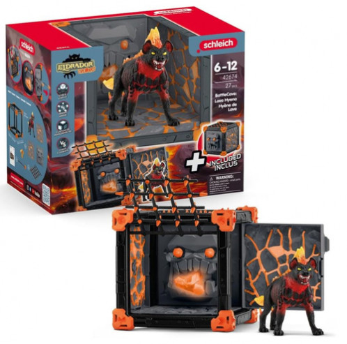 Schleich Eldrador Creatures BattleCave hyène de lave 42674 876157-04